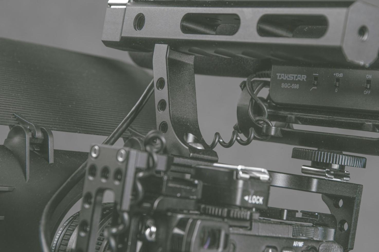 Color Grading Interface mit Farbrädern